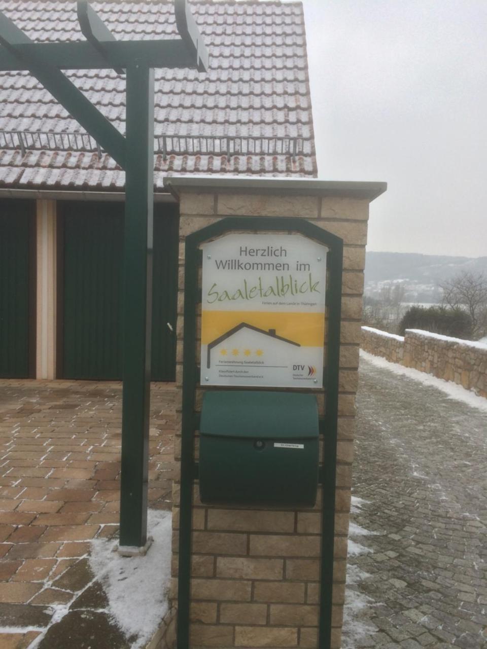 Ferienwohnung Saaletalblick Jéna Kültér fotó